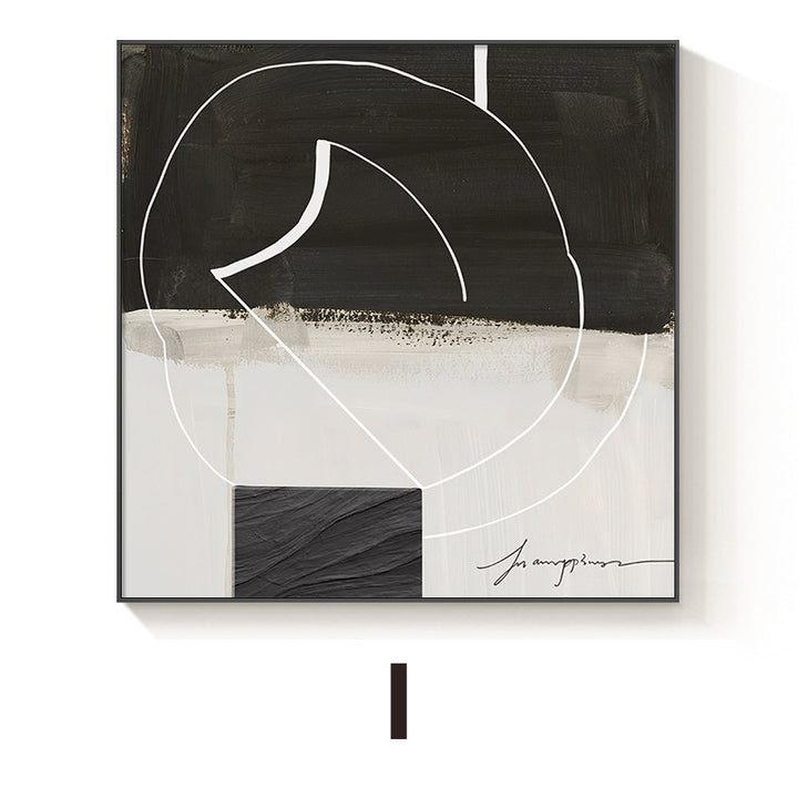 Abstract Textured Framed Art