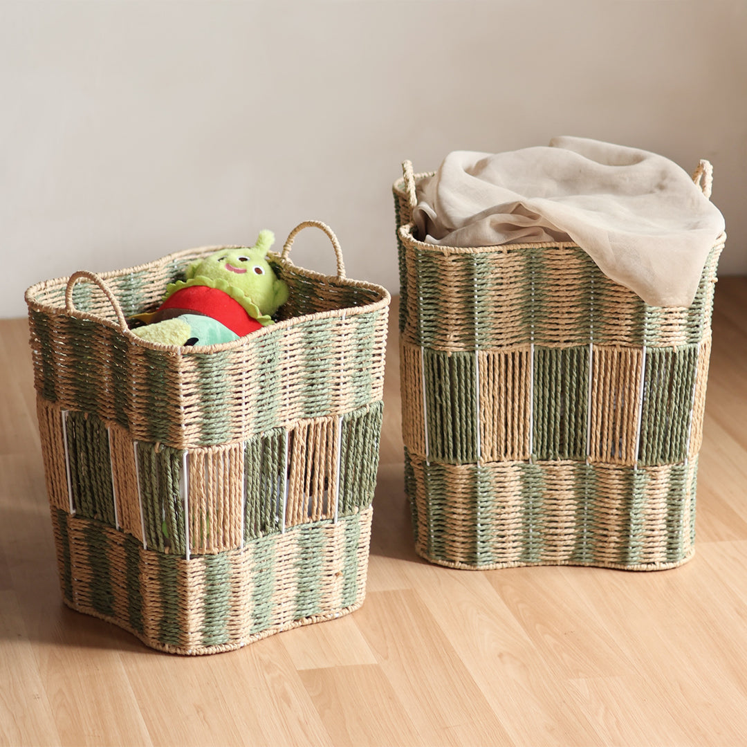 Handcrafted storage basket