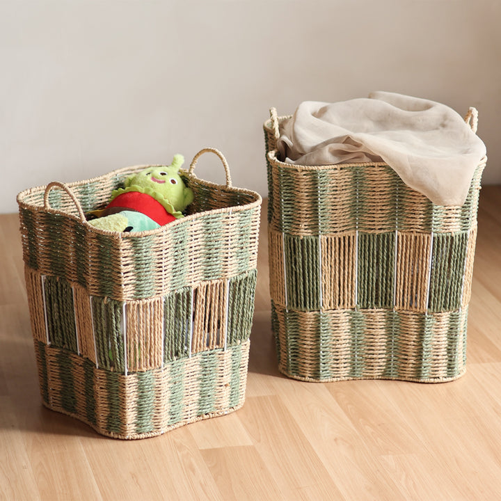 Handcrafted storage basket