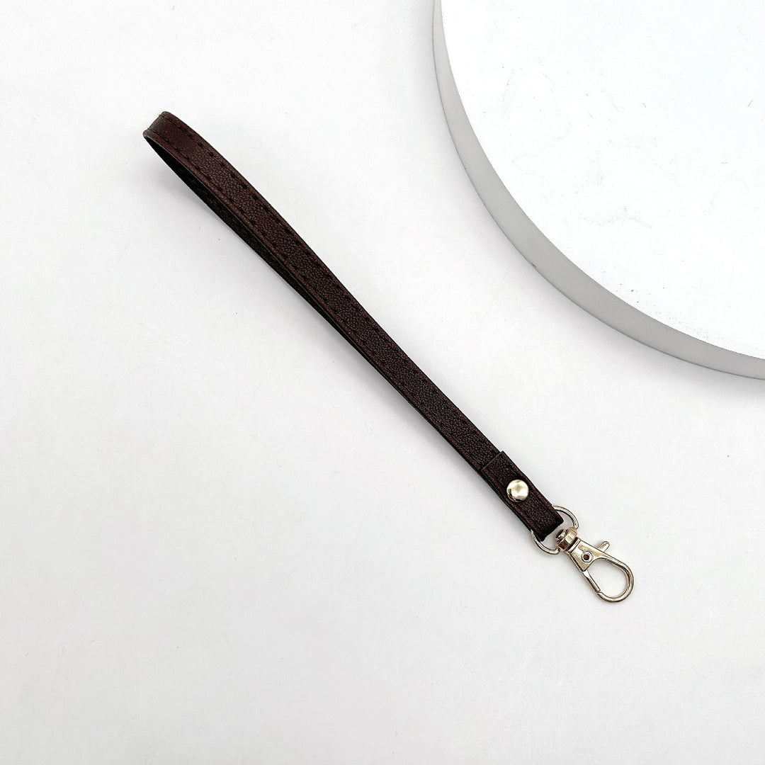 Durable Synthetic Leather Lanyard