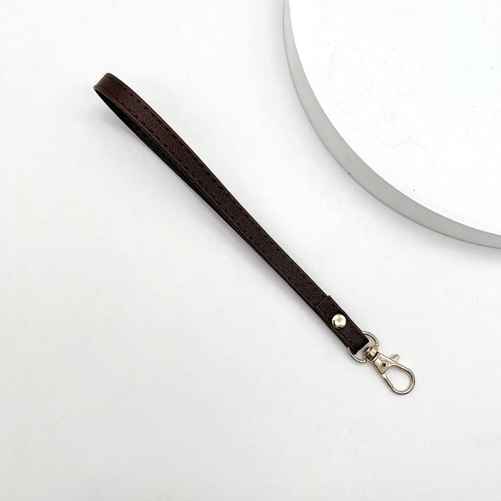Durable Synthetic Leather Lanyard