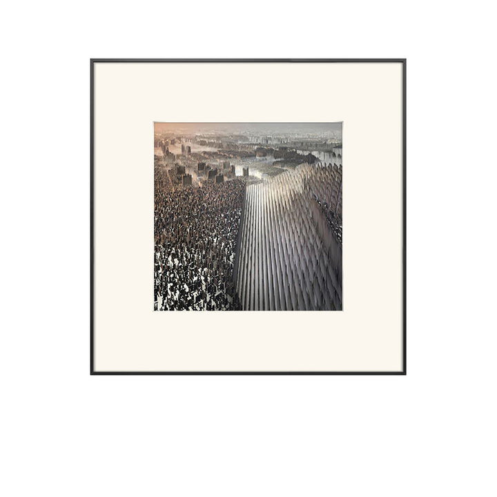 Framed Abstract Landscape Wall Art