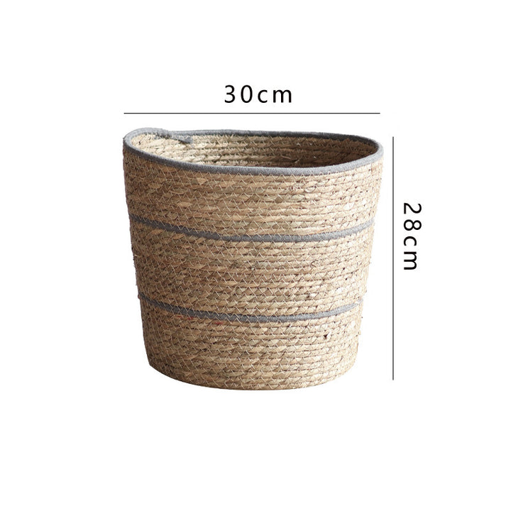 Handwoven decorative basket