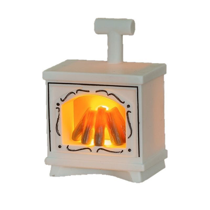 Decorative Miniature Fireplace Lamp