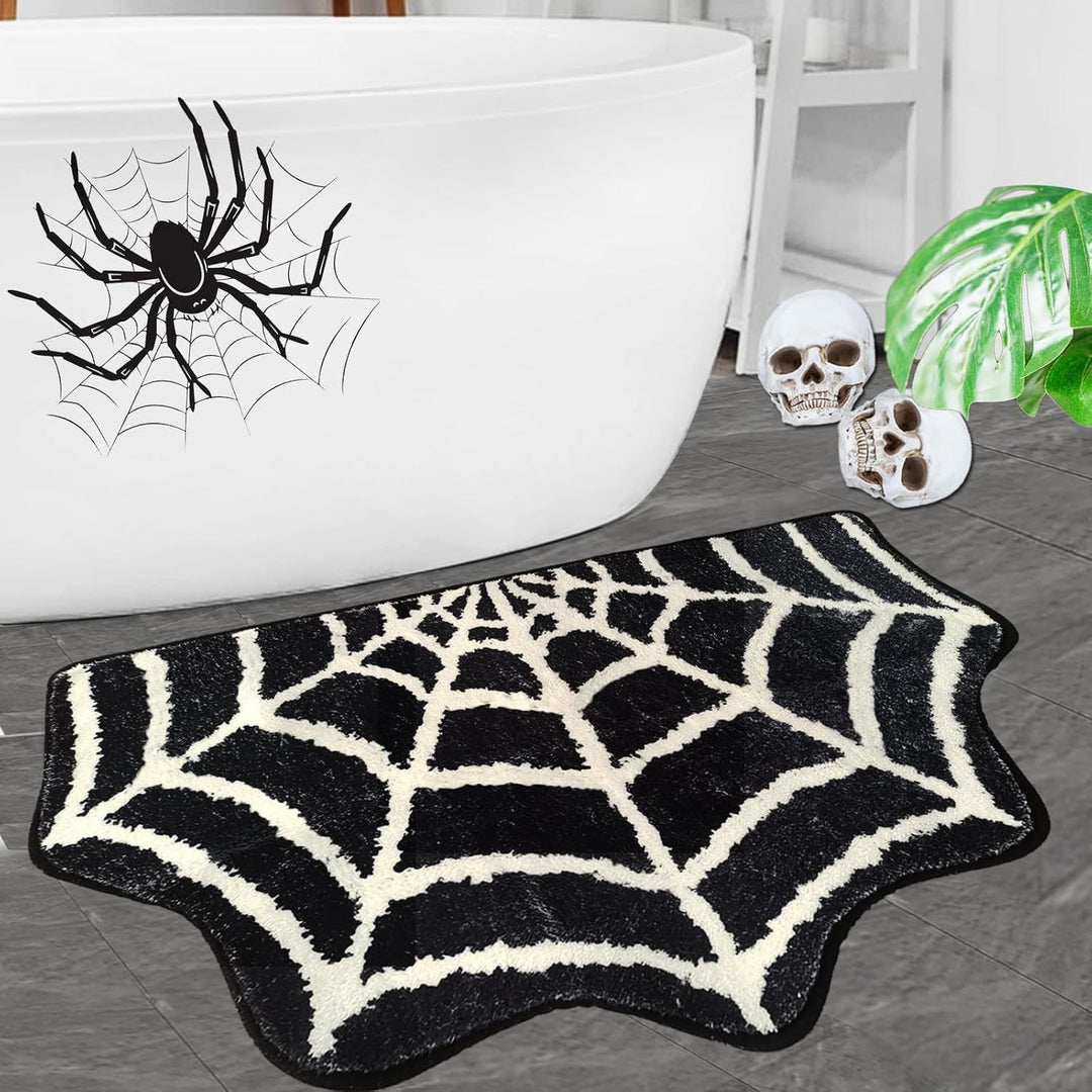 Halloween-Themed Ghost Bath Mat