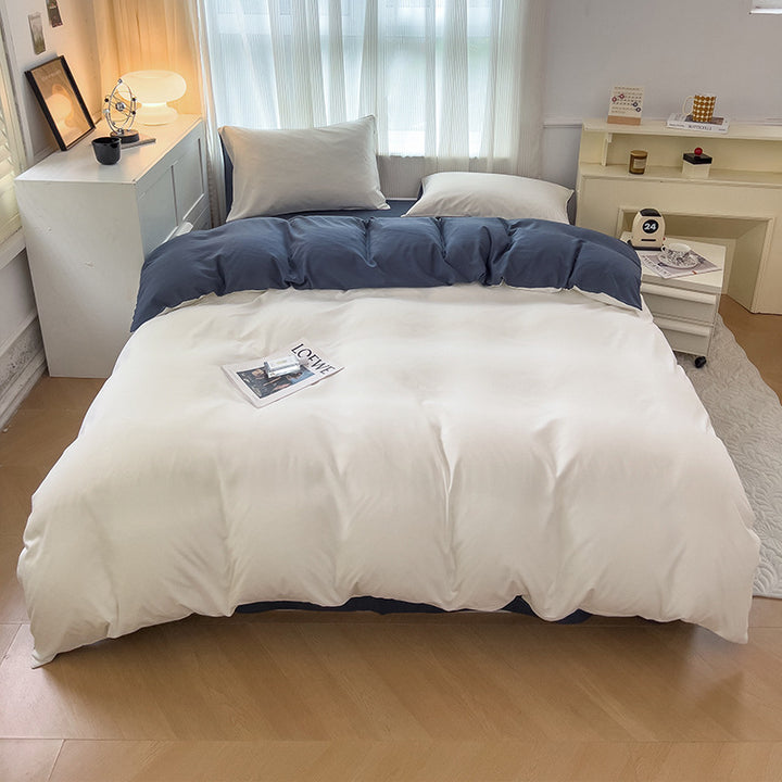 Lightweight Breathable Cotton Duvet Cover Set