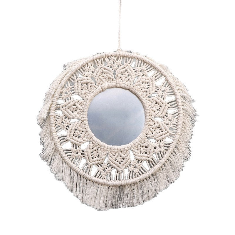 Decorative Macrame Mirror