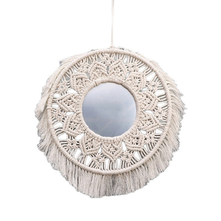 Decorative Macrame Mirror