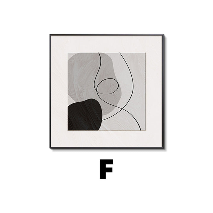 Framed Abstract Botanical Wall Art