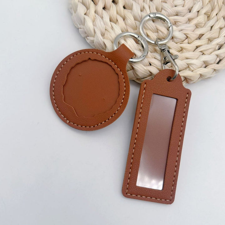 Personalized Leather Keychain