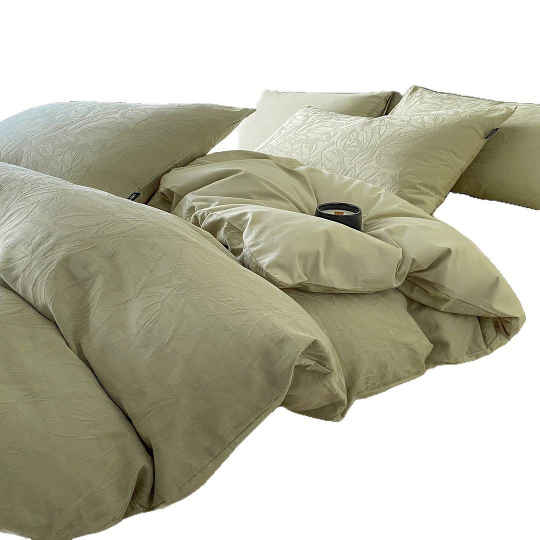 Textured Duvet Cover Set