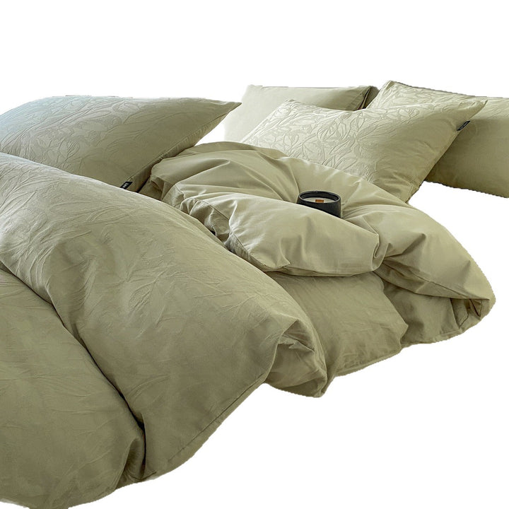 Textured Duvet Cover Set