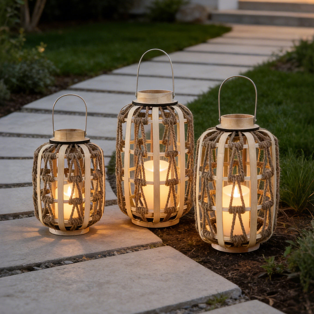 Decorative Rattan Lantern