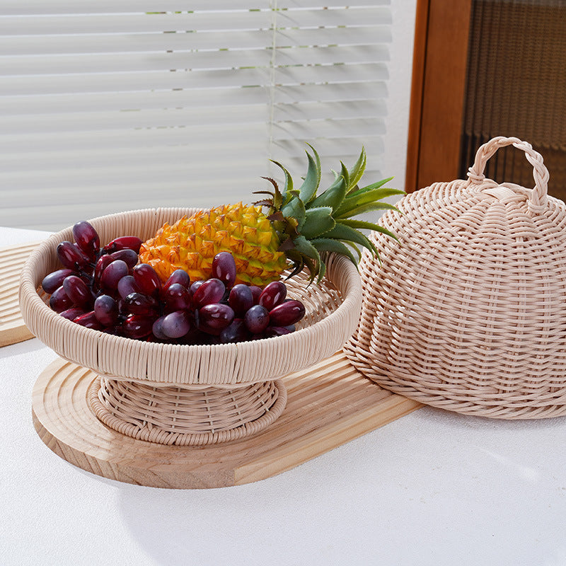 Woven Decorative Cloche Food Cover