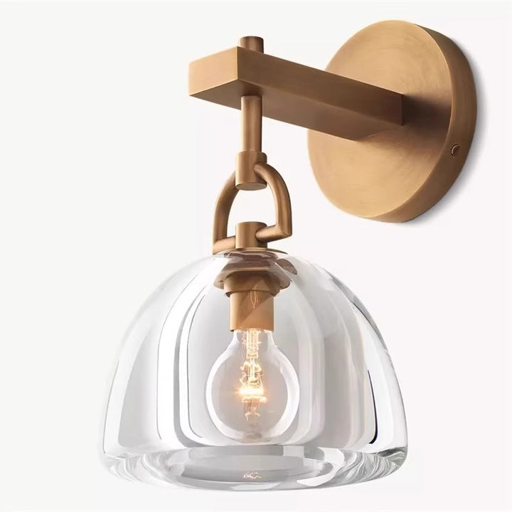 Elegant Glass Wall Light