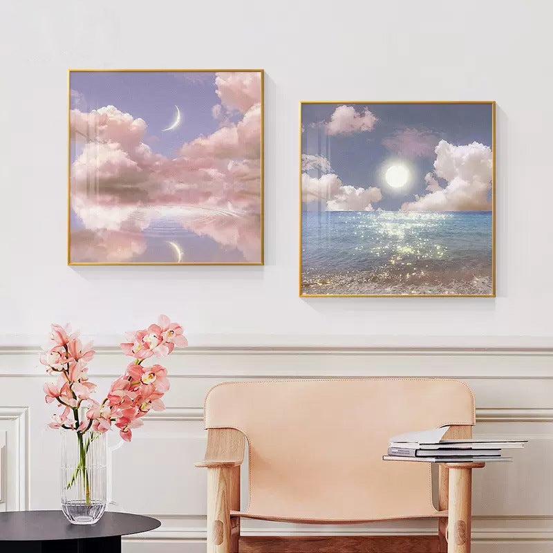 Coastal Ocean View Framed Wall Art
