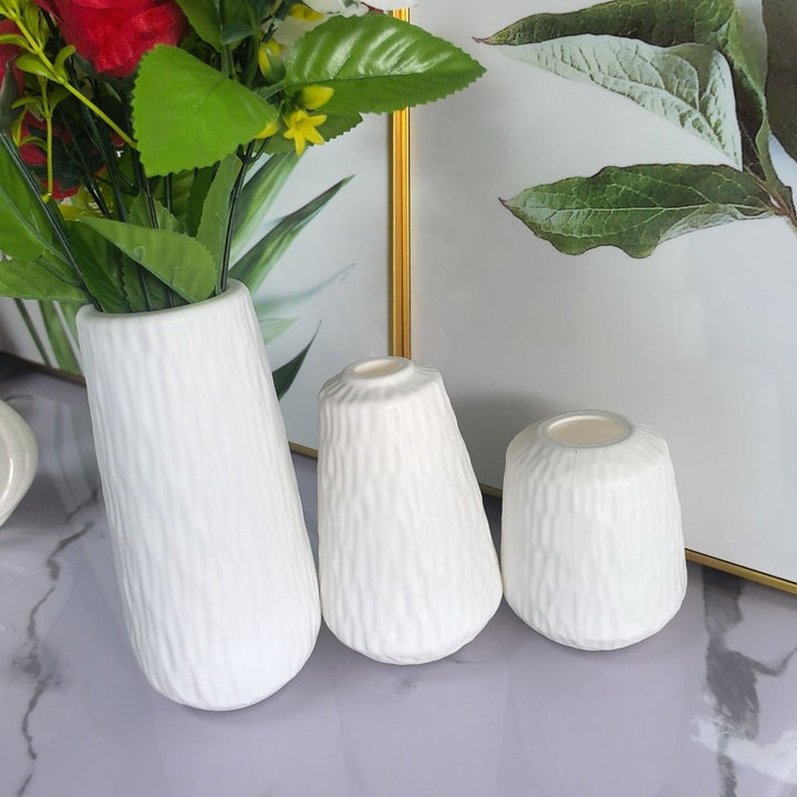 Textured Ceramic Vase