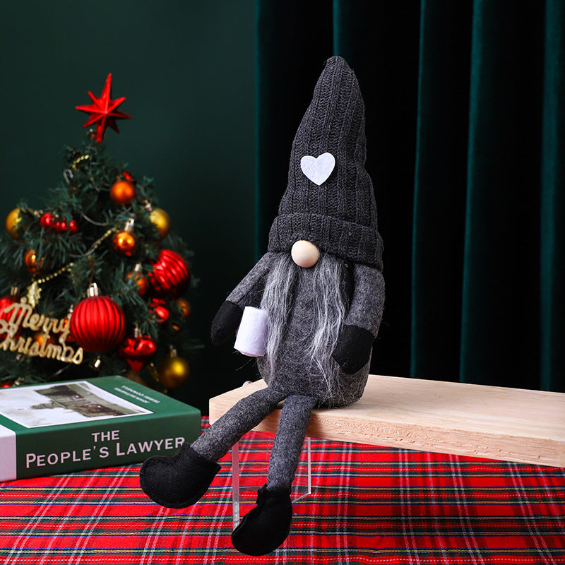 Decorative Christmas gnome figure