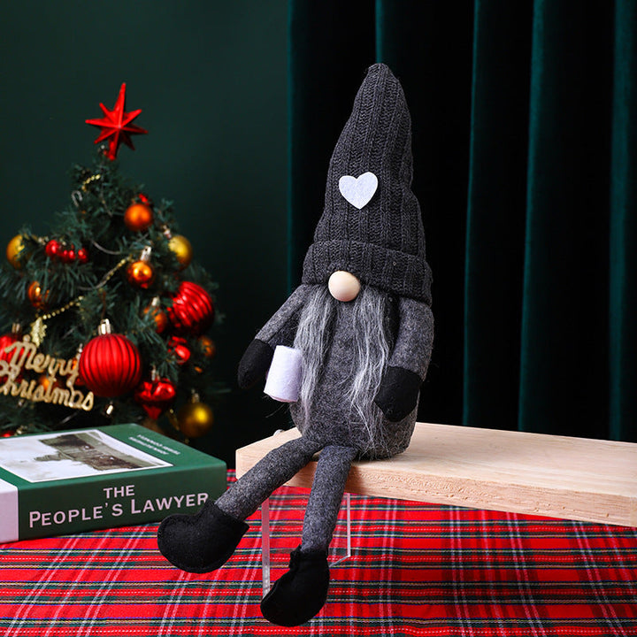 Decorative Christmas gnome figure