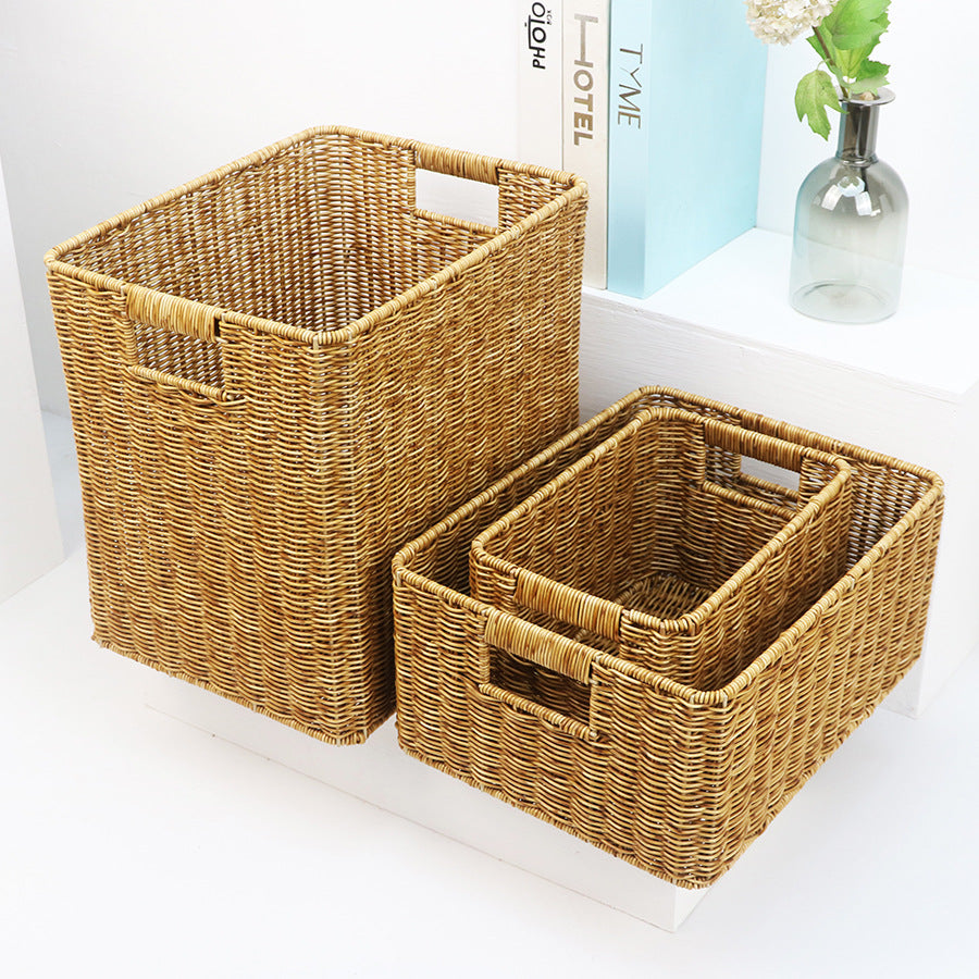 Handwoven storage basket