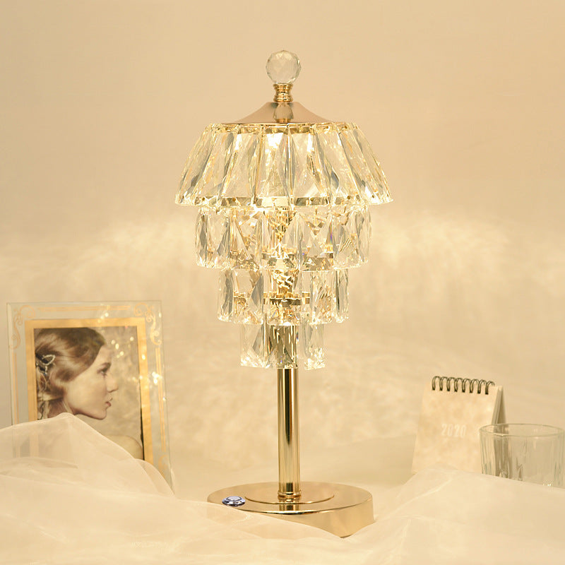 Crystal table lamp