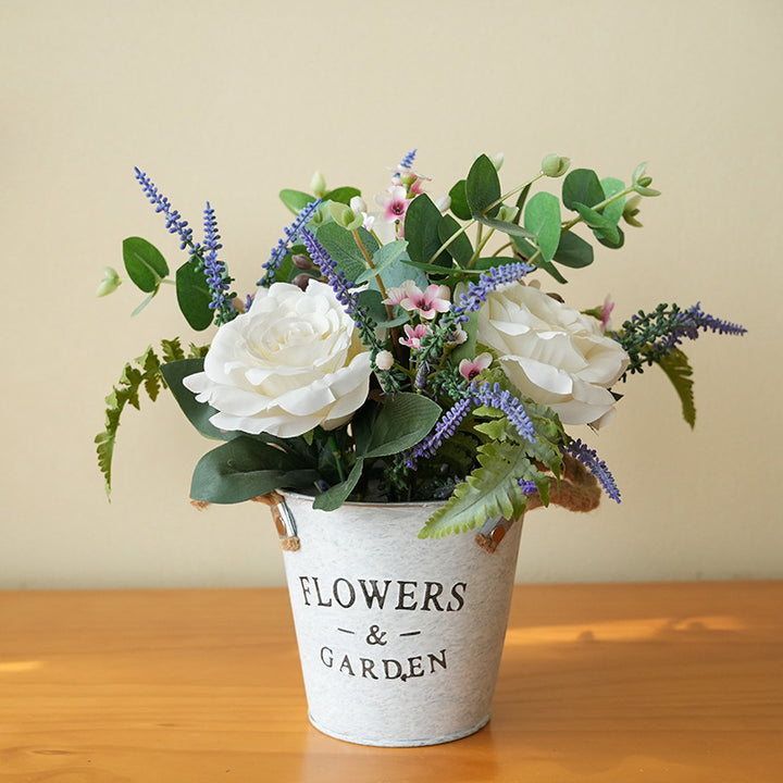 Decorative artificial flower bouquet
