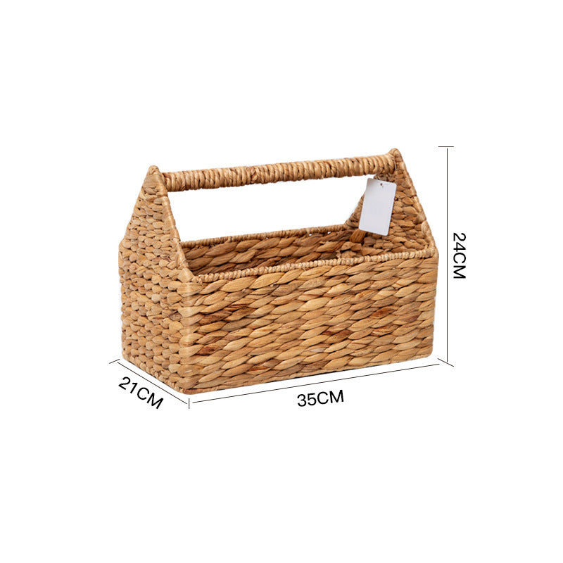 Playful storage basket in the house design