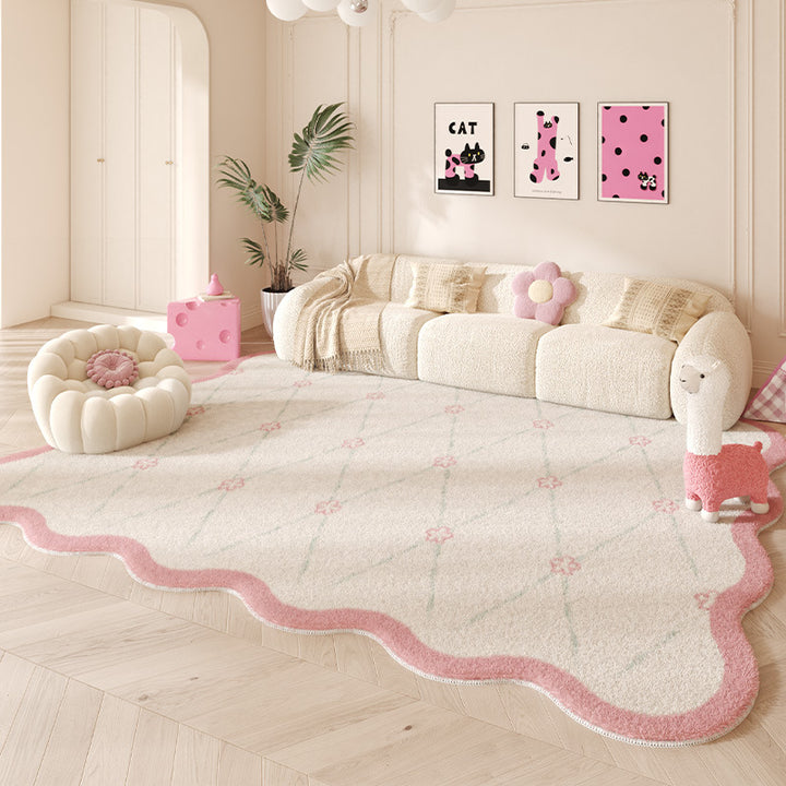 Playful Cat-Themed Area Rug