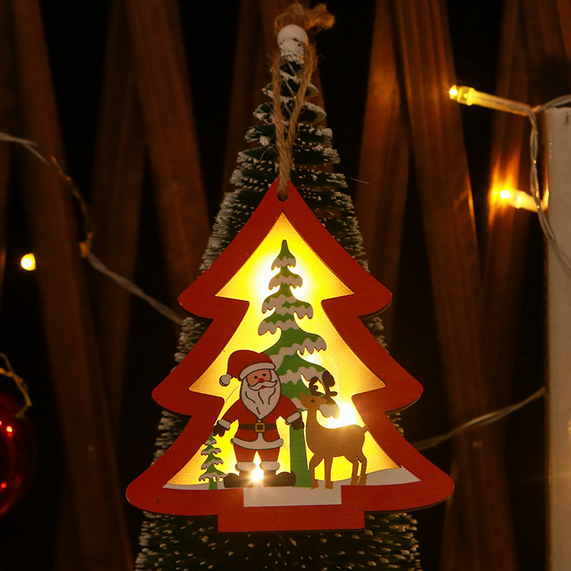 Decorative Christmas star with LED lighting