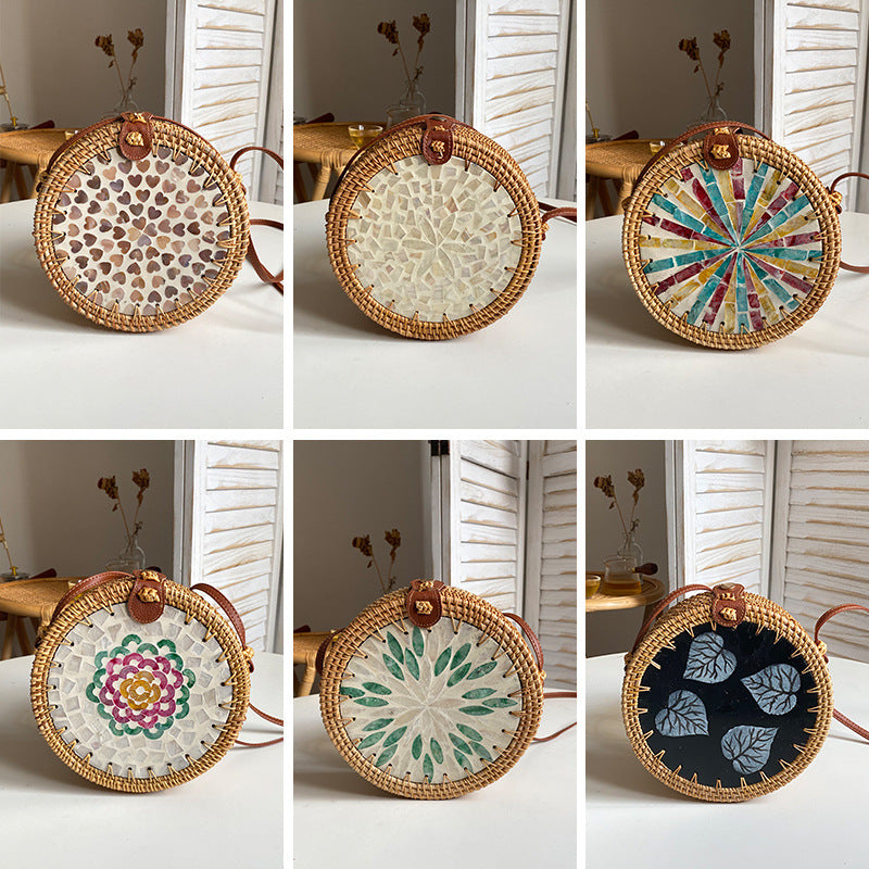 Round Bast-Handbag