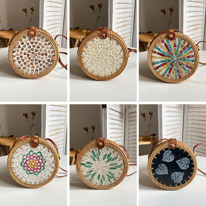 Round Bast-Handbag