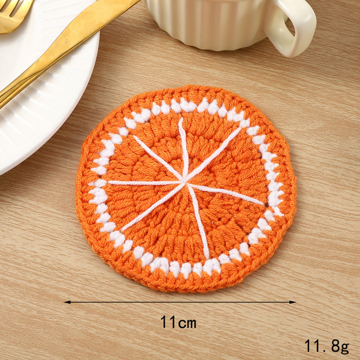 Crochet Fruit Coaster