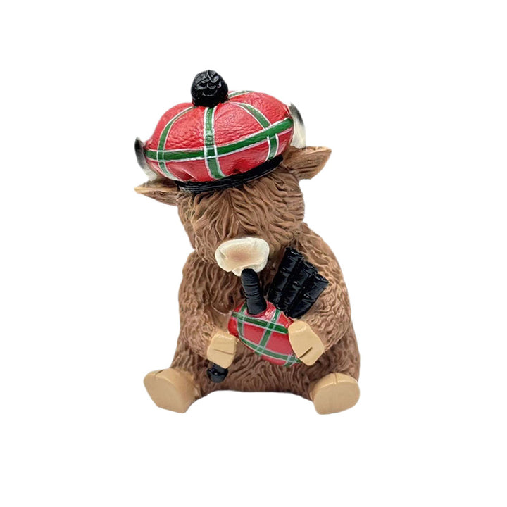 cute decorative horned cattle