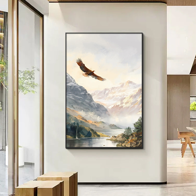 Decorative Mountain Landscape Wall Art
