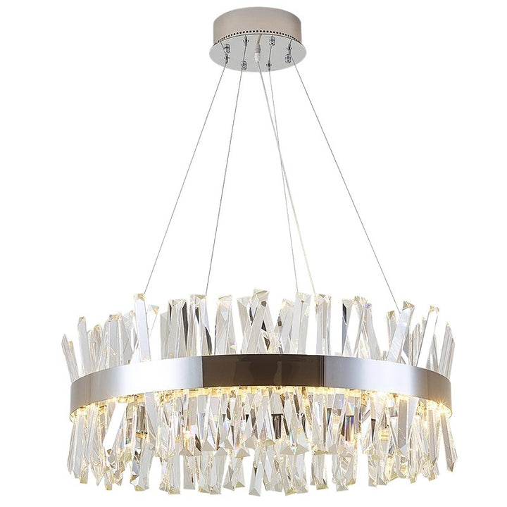 Elegant Crystal Ensemble Chandelier