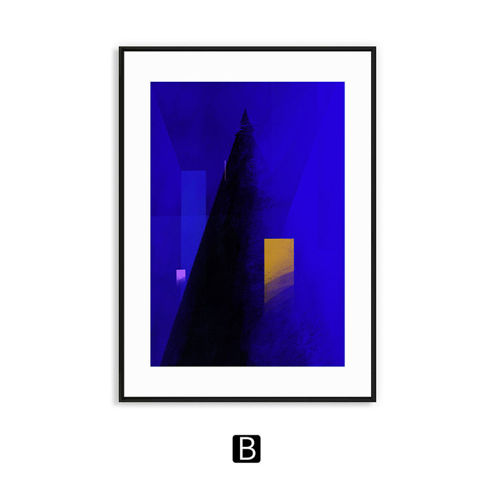 Abstract Line Art Canvas Print 1790072945