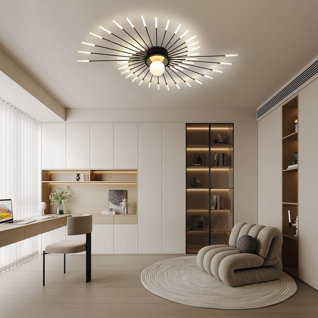 Star Explosion Ceiling Light