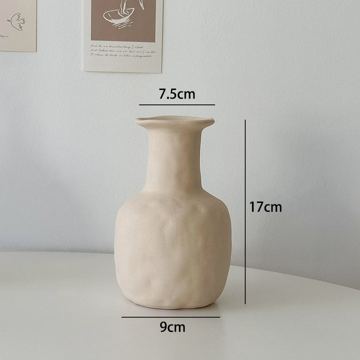 Modern Ceramic Arc Flower Vase