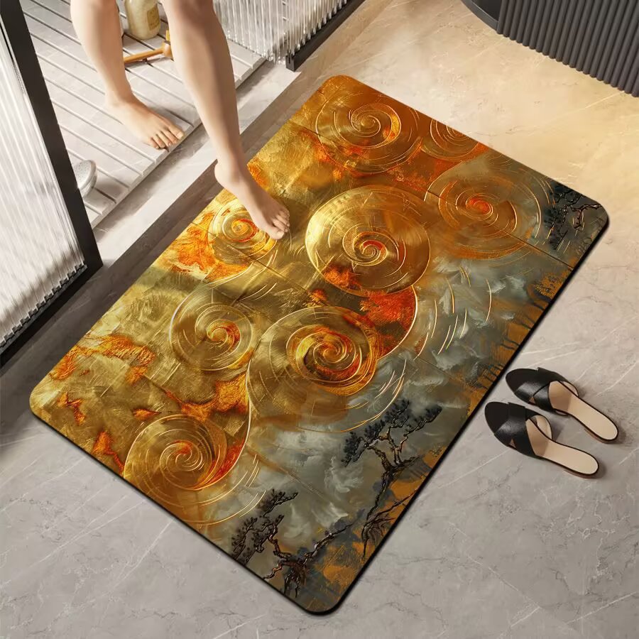 Luxurious Marble Finish Mat