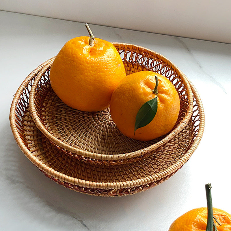Handmade fruit and snack basket