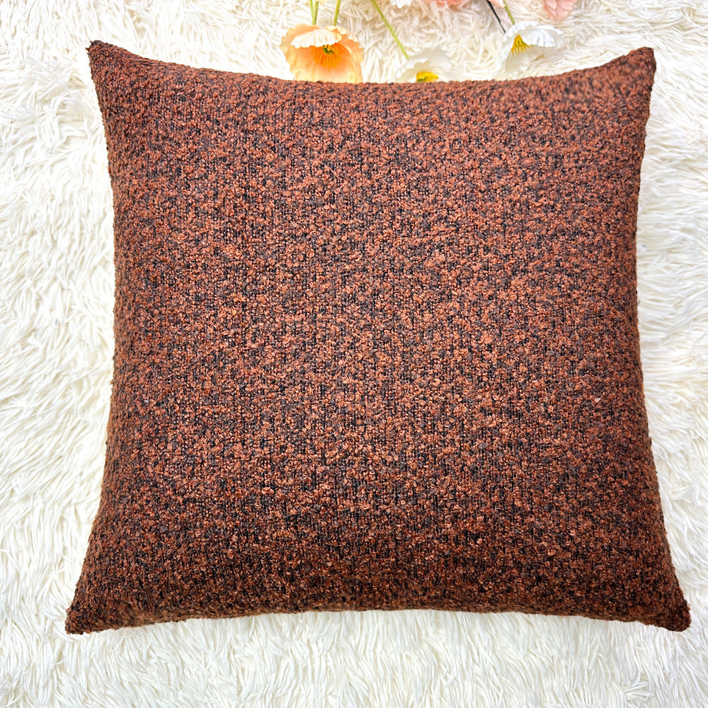 Textured Knit Decorative Cushion