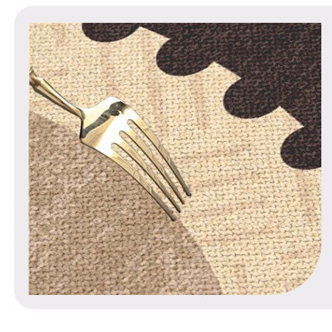 Decorative Pet-Themed Bath Mat for Bathroom