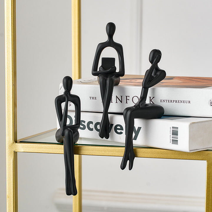 Abstract Human Figure Phone Holder