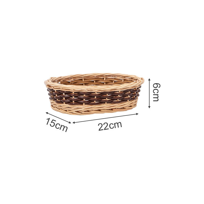 Rustic woven basket