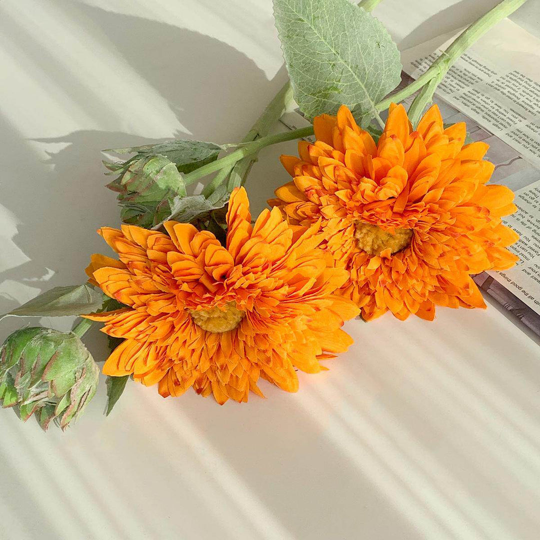 Realistic Decorative Flower Stem