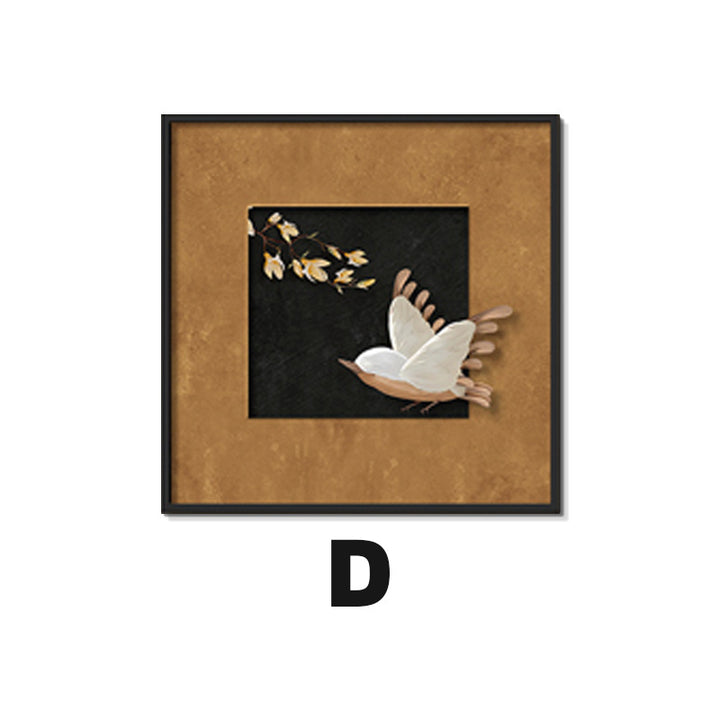 Framed Butterfly Decorative Art