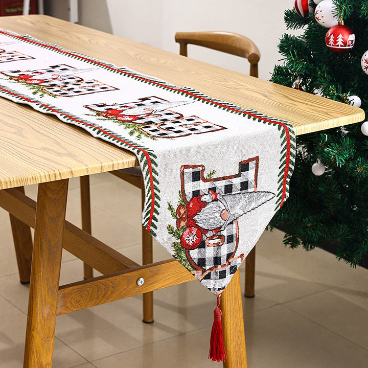 Festive tablecloth with Christmas motif