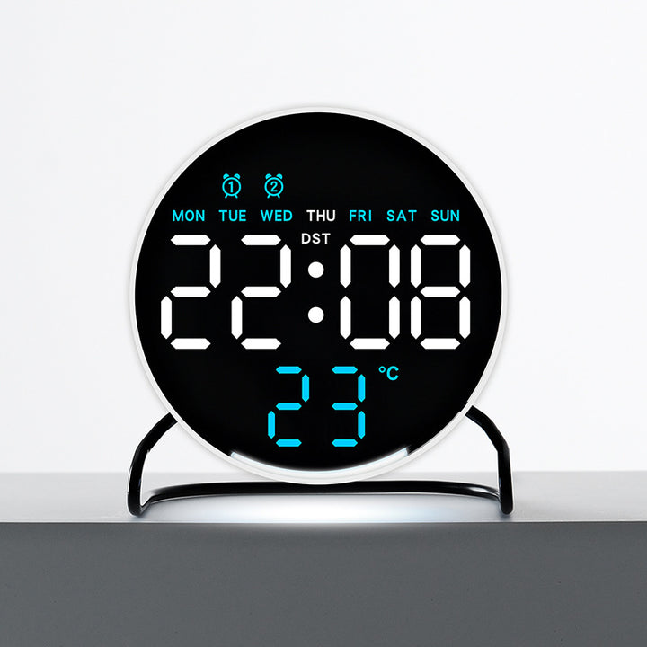 Digital Multi-Function Alarm Clock with Large LED Display