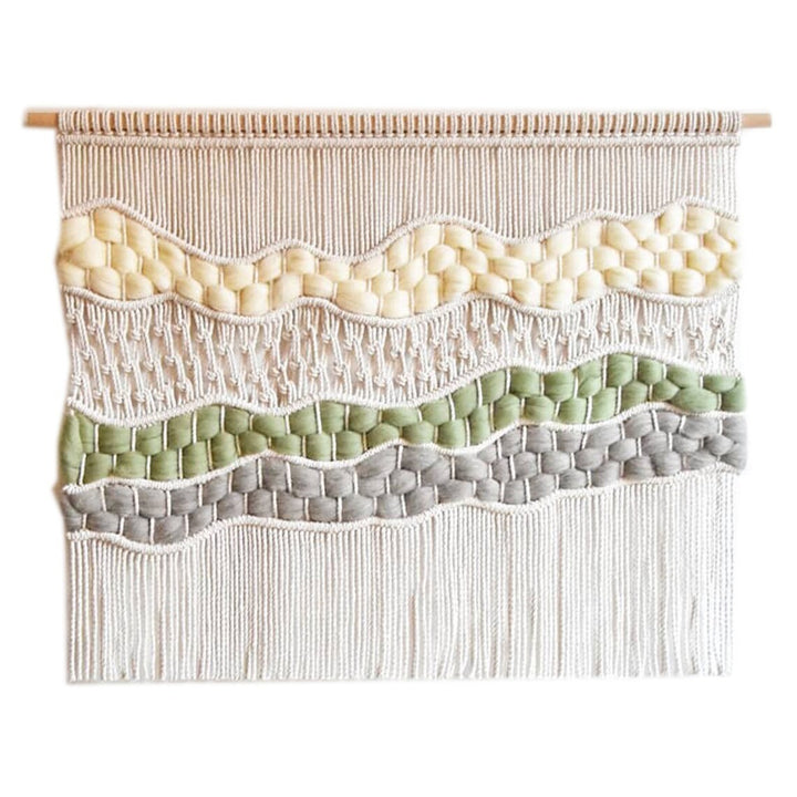 Woven Macrame Wall Tapestry
