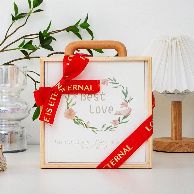 Stylish and Practical Wooden Storage Box